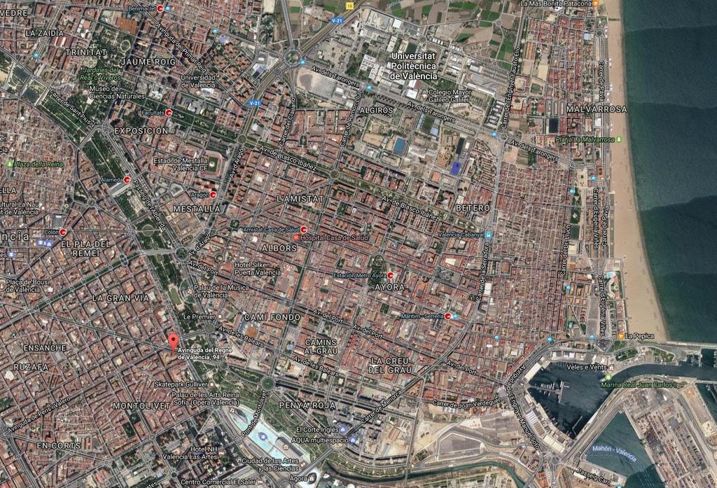Valencia Centro Wifi Lejlighed Eksteriør billede